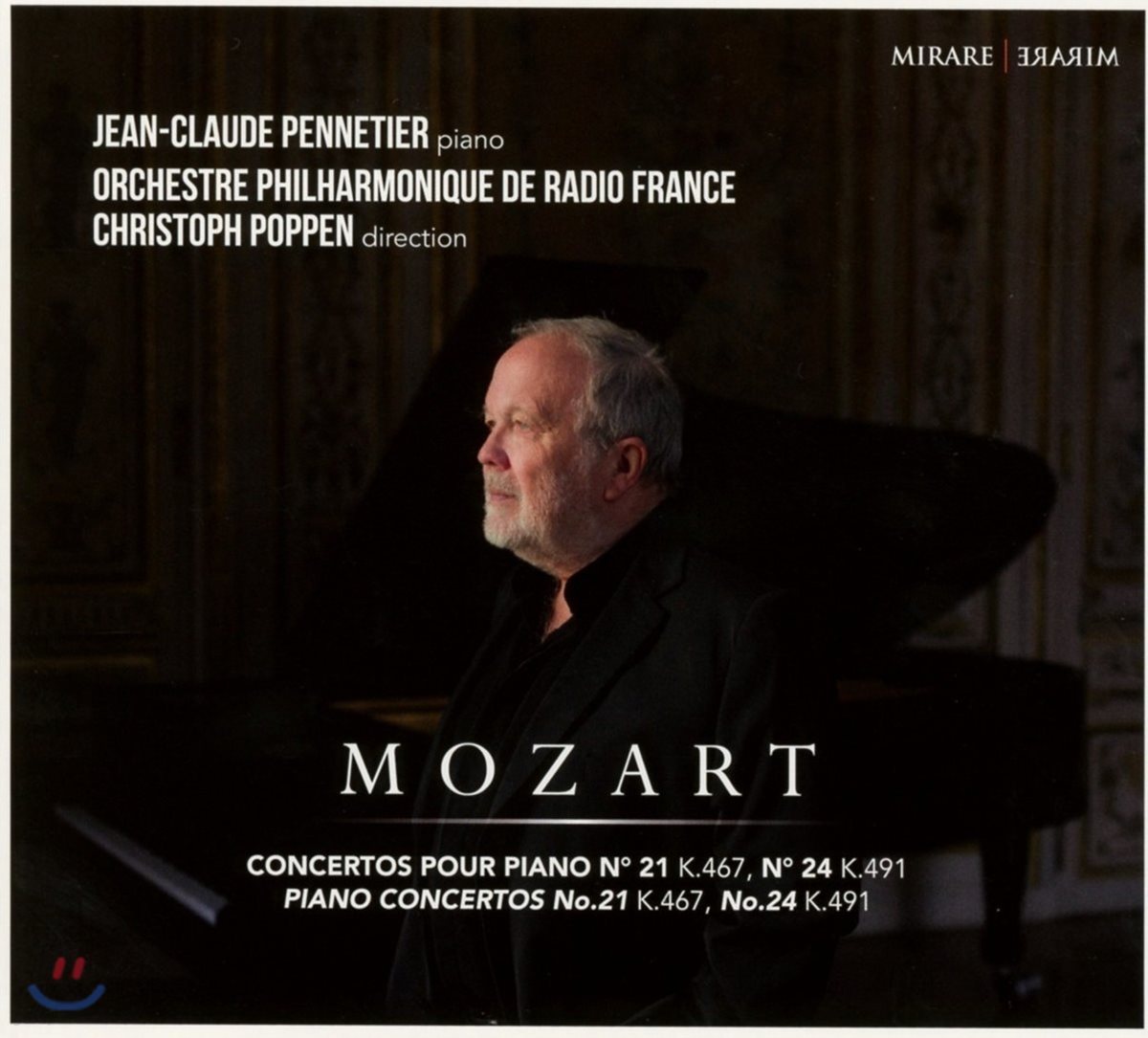 Jean-Claude Pennetier 모차르트: 피아노 협주곡 21 &amp; 24번 - 장-클로드 페네티에, 크리스토프 포펜 (Mozart: Piano Concertos K.467, K.491)