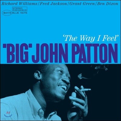 Grant Green,Richard Williams,John Patton,Fred Jackson,Ben Dixon — Big John Patton (빅 존 패튼) - The Way I Feel 앨범 커버