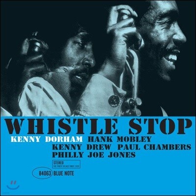 Kenny Dorham,Kenny Drew,Hank Mobley,Paul Chambers,Philly Joe Jones — Kenny Dorham (케니 도햄) - Whistle Stop 앨범 커버