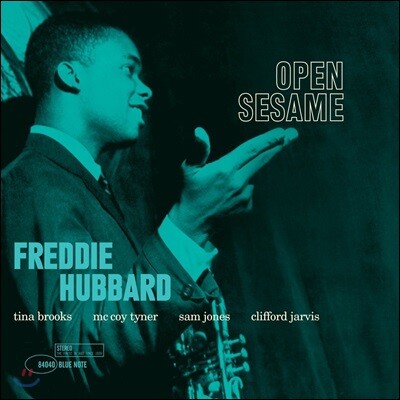 McCoy Tyner,Freddie Hubbard,Tina Brooks,Rudy Van Gelder,Sam Jones,Clifford Jarvis — Freddie Hubbard (프레디 허버드) - Open Sesame 앨범 커버