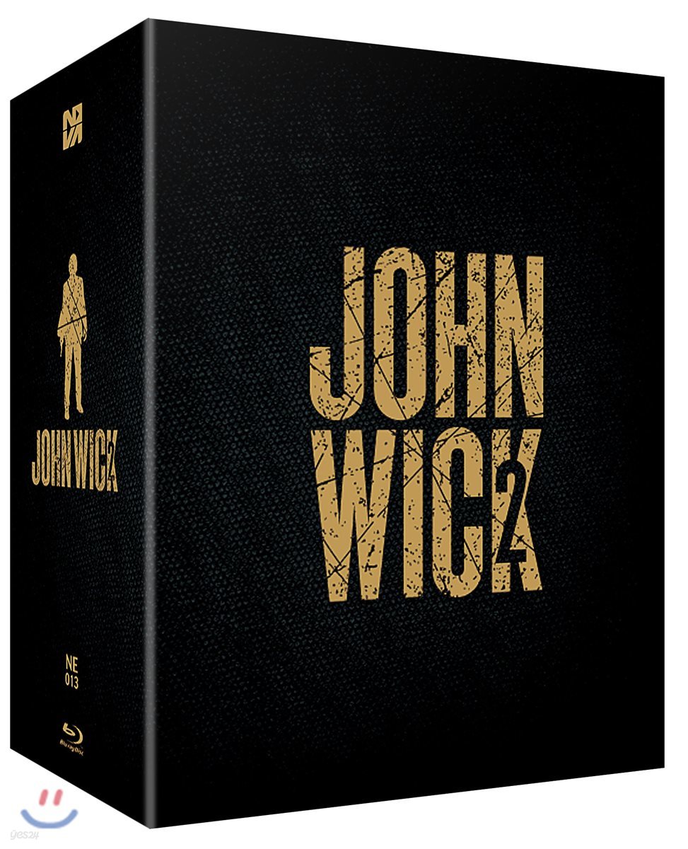 존윅 2 (1Disc 박스세트 스틸북 한정판) : 블루레이
