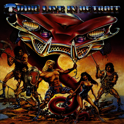 Thor — Live In Detroit 1985 앨범 커버