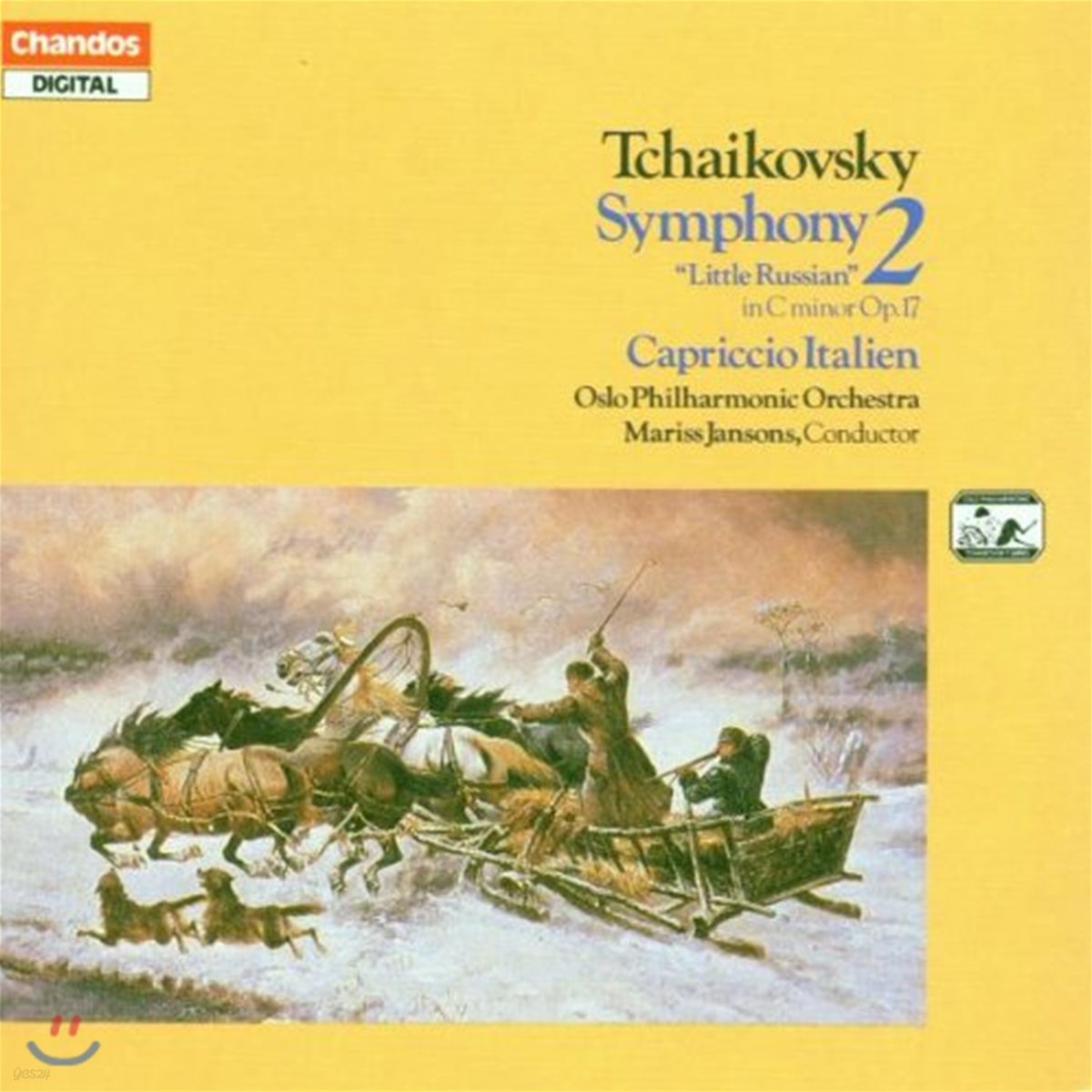 Mariss Jansons 차이코프스키: 교향곡 2번 &#39;작은 러시아&#39; &amp; 이탈리아 카프리치오 - 마리스 얀손스, 오슬로 필하모닉 (Tchaikovsky: Symphony Op.17 &#39;Little Russian&#39; &amp; Capriccio Italien)