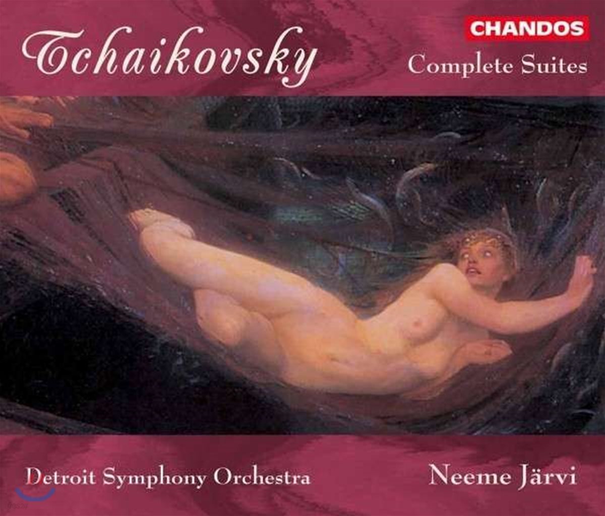 Neeme Jarvi 차이코프스키: 모음곡 전곡집 - 네메 예르비, 디트로이트 심포니 오케스트라 (Tchaikovsky: Complete Suites)