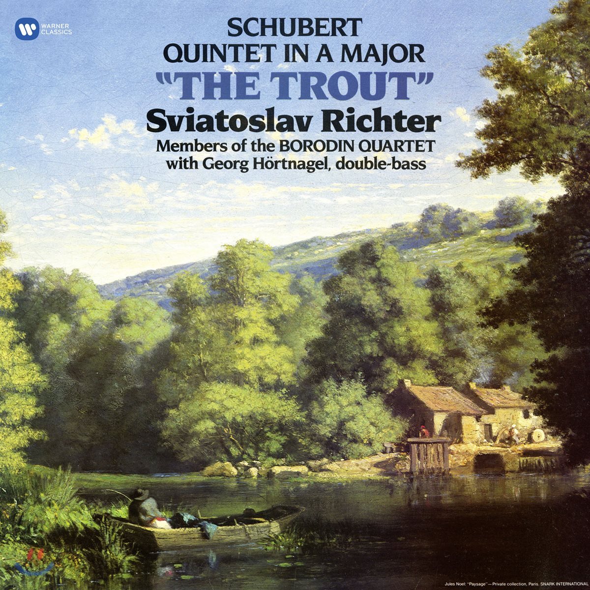 Sviatoslav Richter / Borodin Quartet 슈베르트: 피아노 5중주 `송어` (Schubert Quintet in A Major "The Trout" D.667) [LP]