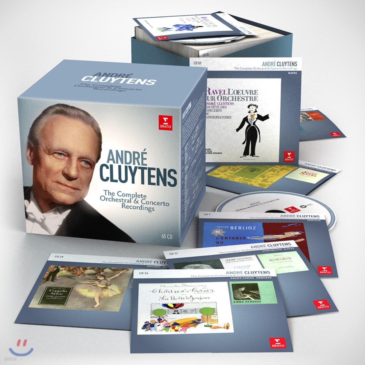 Andre Cluytens 앙드레 클뤼탕스 관현악과 협주곡 전집 (The Complete Orchestral &amp; Concerto Recordings)
