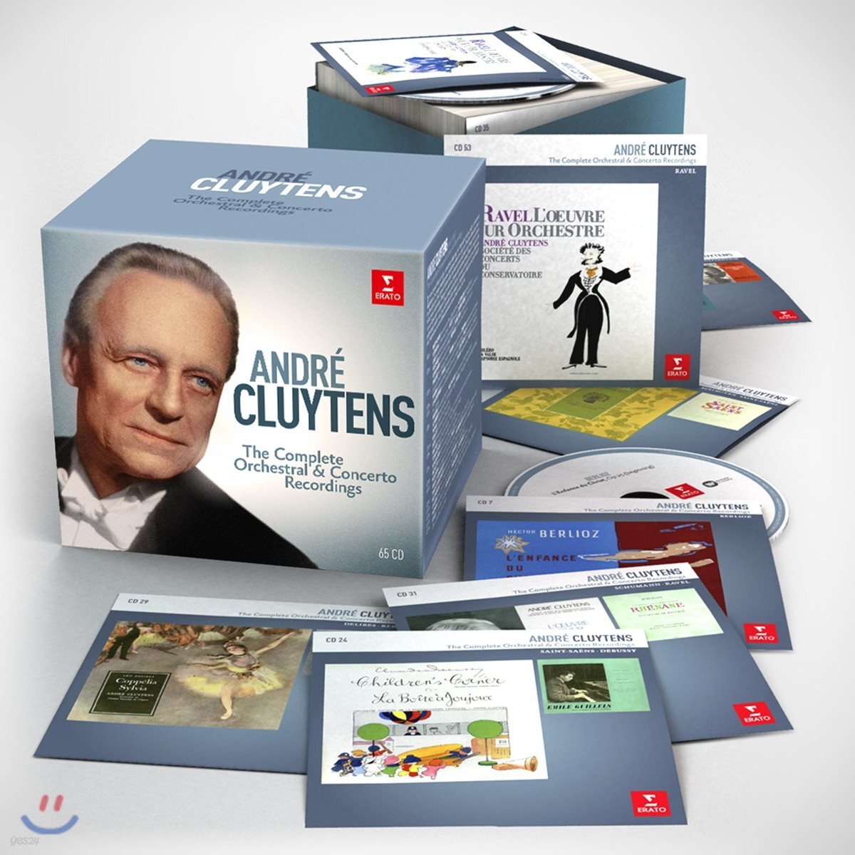 Andre Cluytens 앙드레 클뤼탕스 관현악과 협주곡 전집 (The Complete Orchestral & Concerto Recordings)