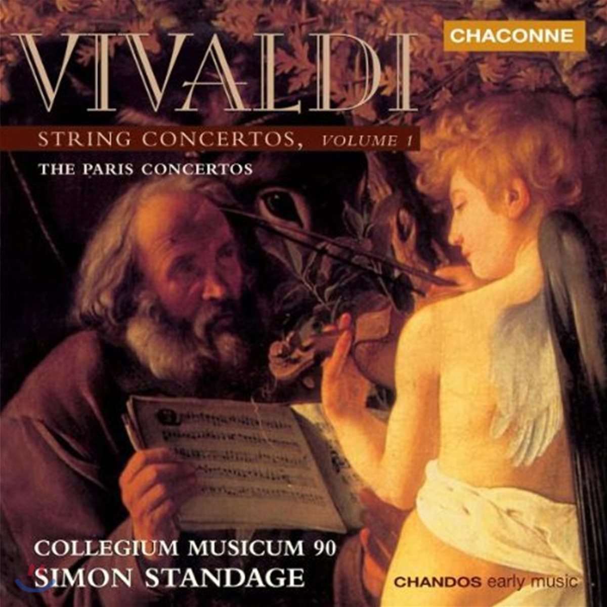 Collegium Musicum 90 비발디: 현악 협주곡 1권 - 파리 협주곡 (Vivaldi: String Concertos Vol.1: The Paris Concertos) 콜레기움 무지쿰 90, 사이먼 스탠데이지