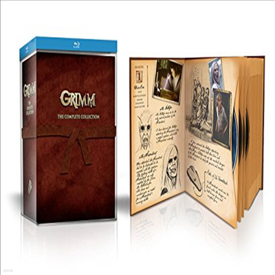 Grimm: The Complete Collection (׸:  øƮ ÷) (ѱ۹ڸ)(28Blu-ray)(Boxset)