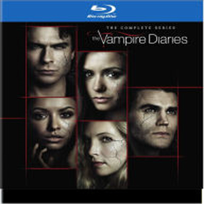 The Vampire Diaries: The Complete Series (̾ ̾:  1 - 8)(ѱ۹ڸ)(30Blu-ray)(Boxset)