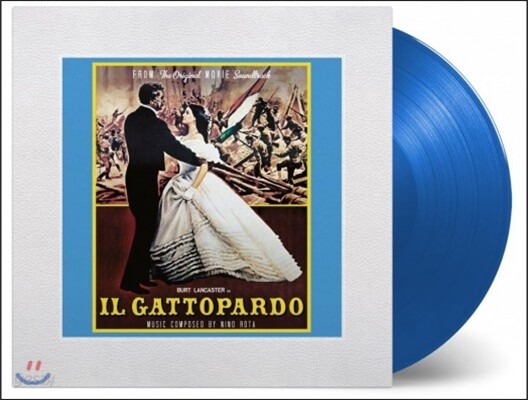 표범 영화음악 (IL Gattopardo OST by Nino Rota 니노 로타) [블루 컬러 디스크 LP]