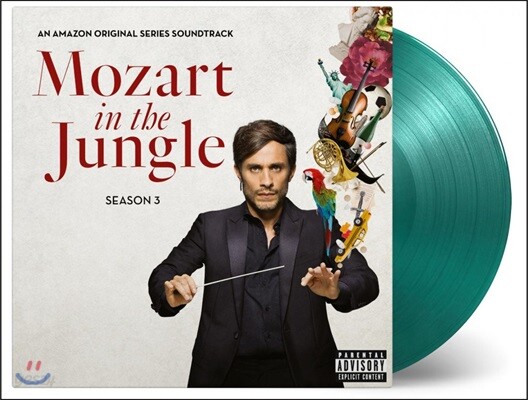 모차르트 인 더 정글 시즌 3 드라마 음악 (Mozart In The Jungle Season 3 OST) [그린 컬러 LP]