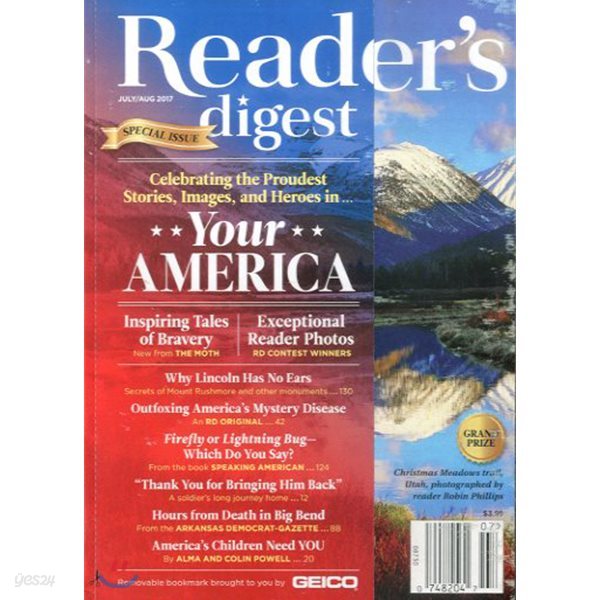 Reader&#39;s Digest USA (월간) : 2017년 07월