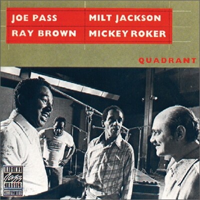 Joe Pass, Milt Jackson, Ray Brown & Mickey Roker - Quadrant