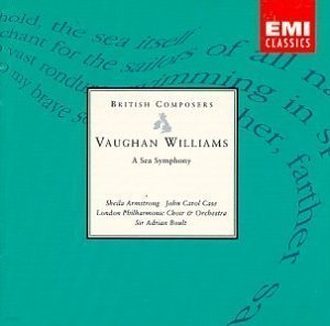 Adrian Boult / 본 윌리암스 : 교향곡 1번 `바다` (Vaughan Williams : A Sea Symphony) (수입/CDM7640162)