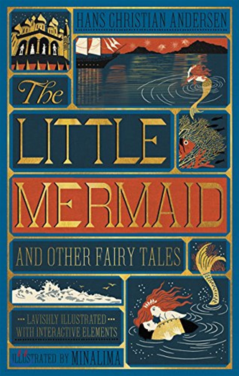 The Little Mermaid and Other Fairy Tales (Minalima Edition): (Illustrated with Interactive Elements)