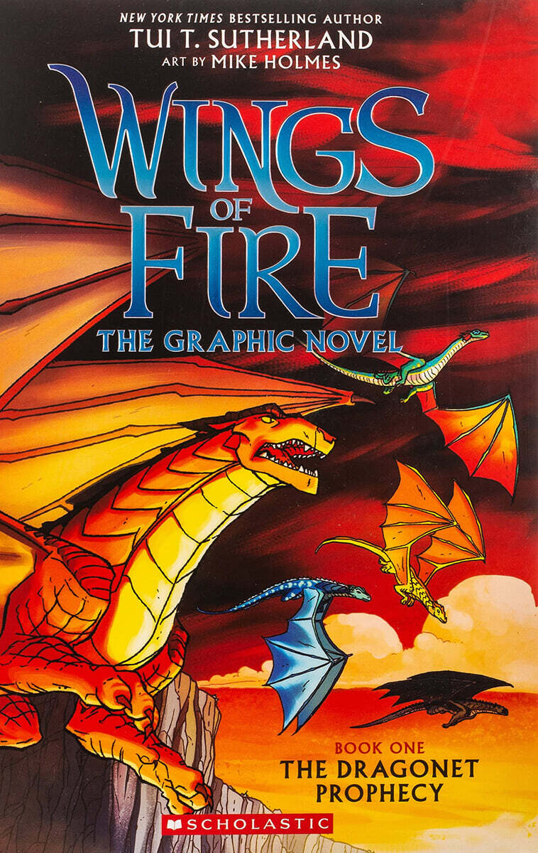 Wings of Fire Graphic Novel #1: The Dragonet Prophecy