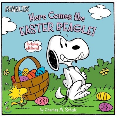 Here Comes the Easter Beagle! [With Sheet of Stickers]