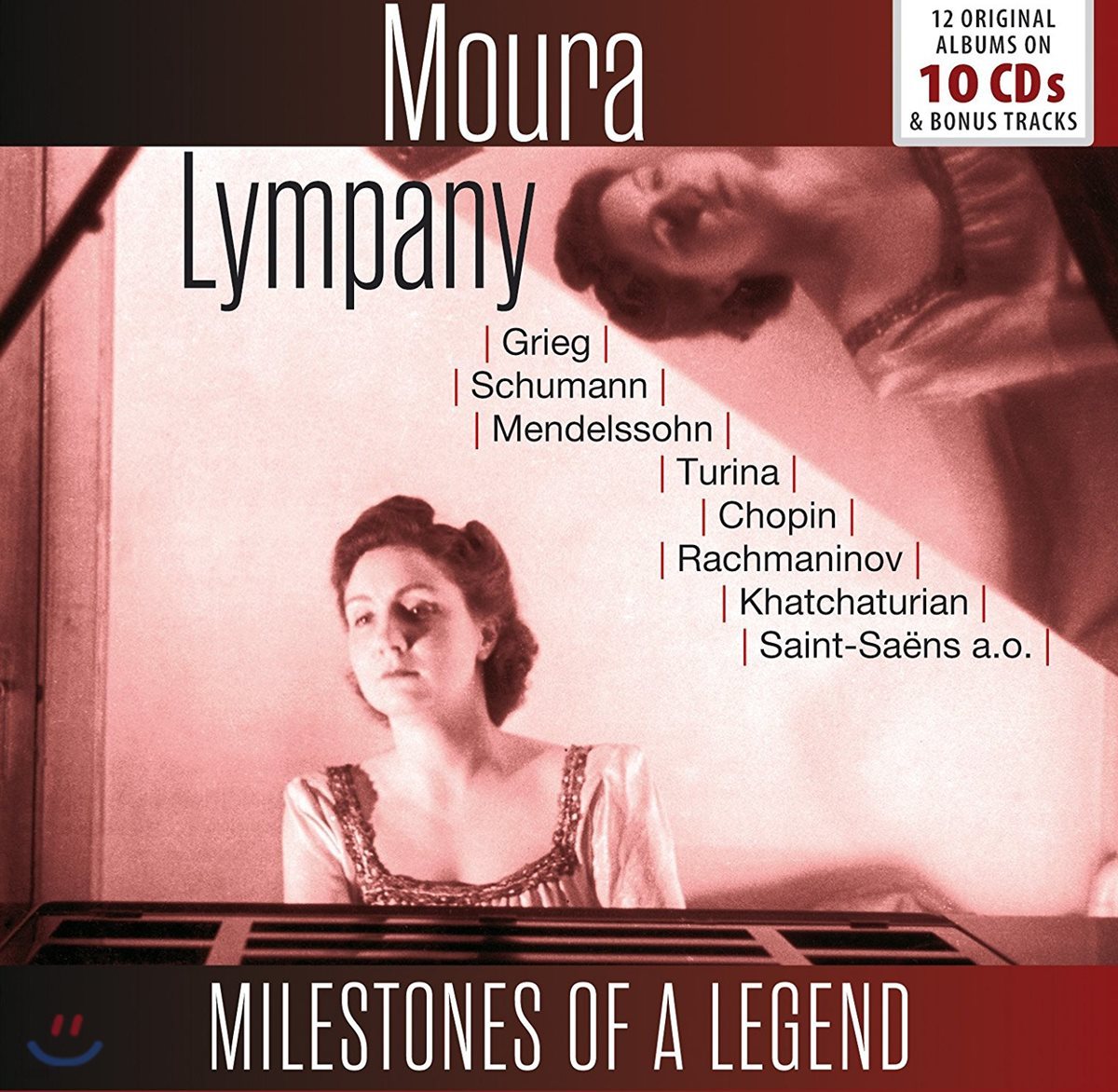 Moura Lympany 모라 림패니 - 12 오리지널 앨범 10CD 박스세트 (Milestones of a Legend - 12 Original Albums)