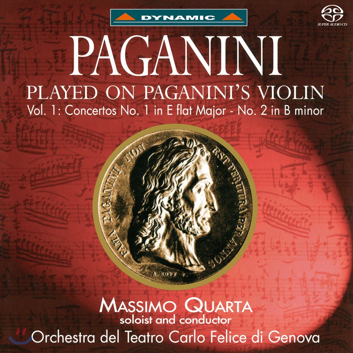 Massimo Quarta 파가니니 바이올린으로 연주한 파가니니 음악 1집 - 협주곡 (Paganini: Violin Concertos)