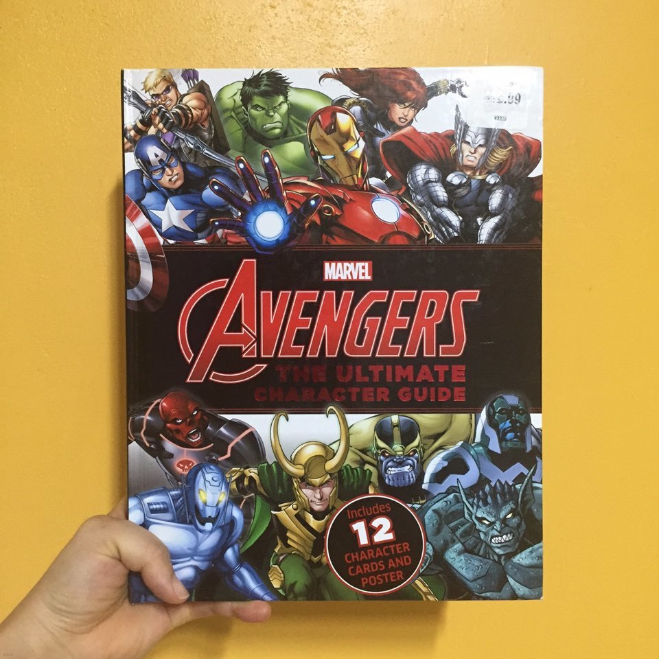 MARVEL AVENGERS the ultimate character guide 마블 캐릭터 가이드