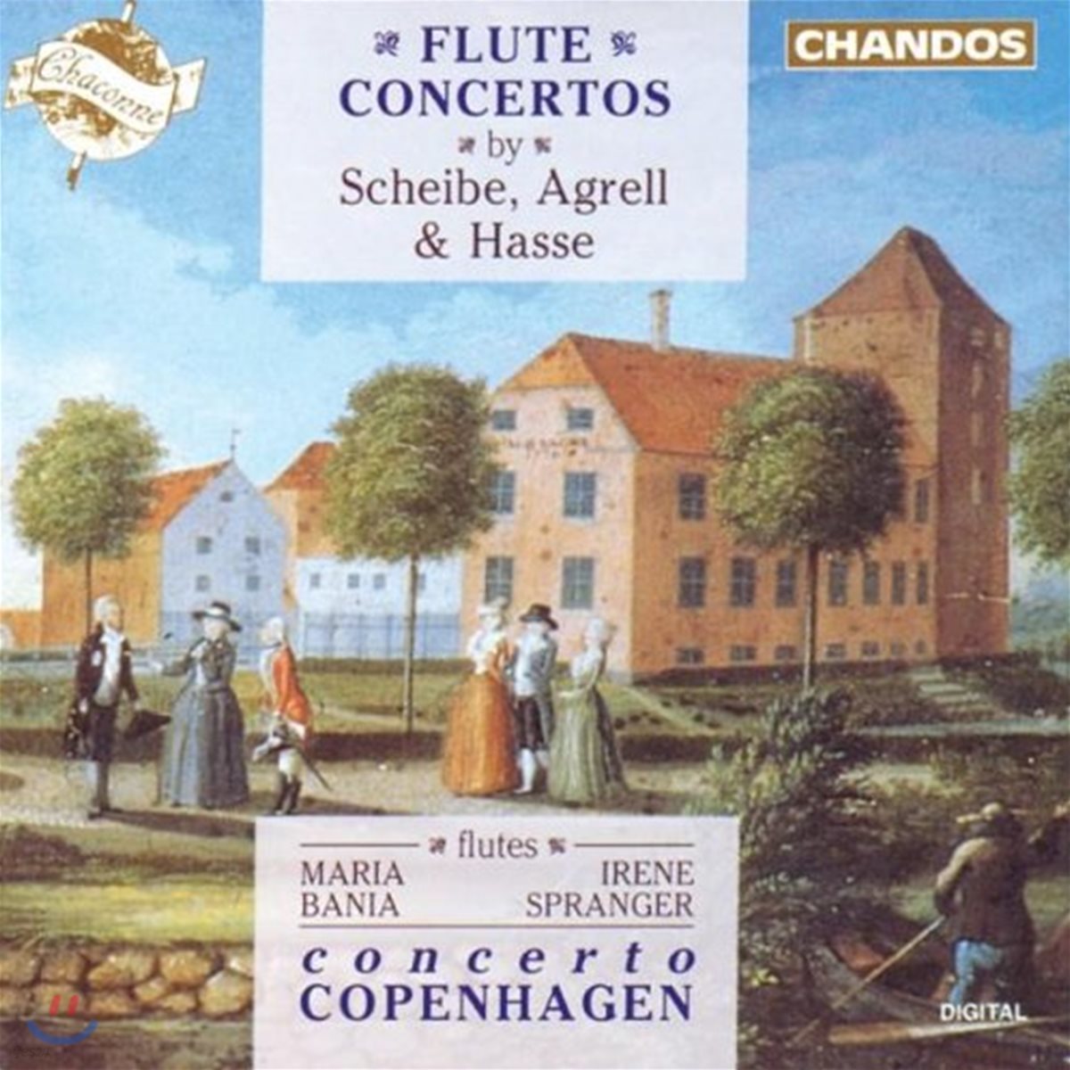 Maria Bania / Irene Spranger 아그렐 / 샤이베 / 하세: 플루트 협주곡 (Agrell / Scheibe / Hasse: Flute Concerto)