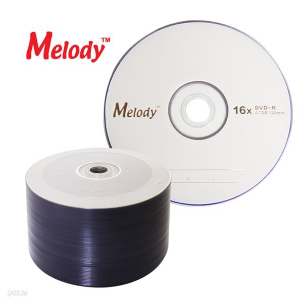 [멜로디]DVD-R 16배속 50P BULK
