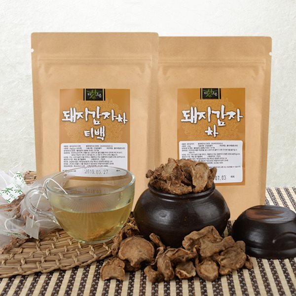 [더차오름] 4+1 100% 유기농 돼지감자차 600g