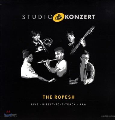 The Ropesh,Apollonio Maiello,Lorenzo Colocci,Marcus Franzke,Markus Wach,Mathis Grossmann — The Ropesh - Studio Konzert 로페슈 - 스튜디오 콘서트 앨범 커버