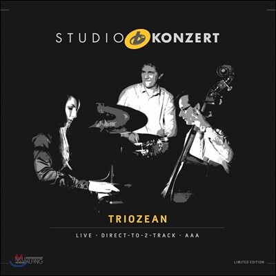 Triozean,Olga Nowikowa,Lars Fodisch,Kishan Zeigner — Triozean - Studio Konzert 트리오진 - 스튜디오 콘서트 앨범 커버