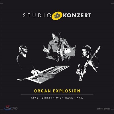 Organ Explosion,Hansi Enzensperger,Ludwig Klockner,Manfred Mildenberger — Organ Explosion - Studio Konzert 오르간 익스플로션 스튜디오 콘서트 앨범 커버