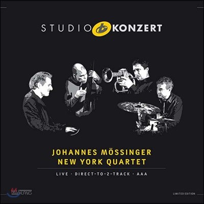Johannes Mossinger New York Quartet - Studio Konzert ϳ׽ ̾   - Ʃ ܼƮ [Limited Edition LP]
