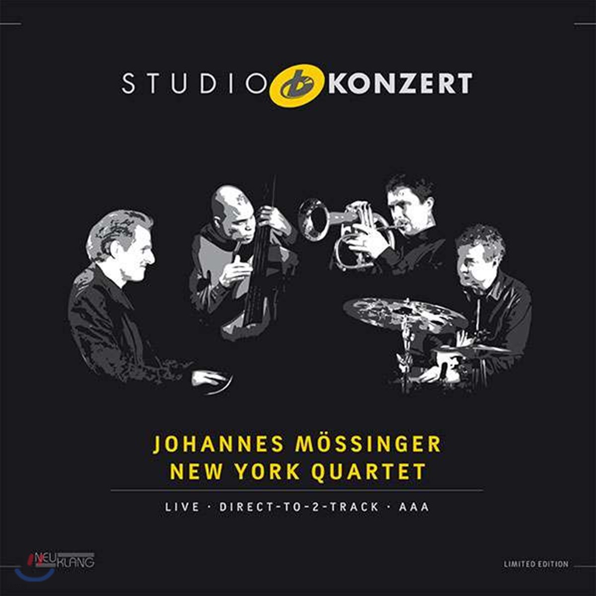 Johannes Mossinger New York Quartet - Studio Konzert 요하네스 뫼싱어 뉴욕 쿼텟 - 스튜디오 콘서트 [Limited Edition LP]