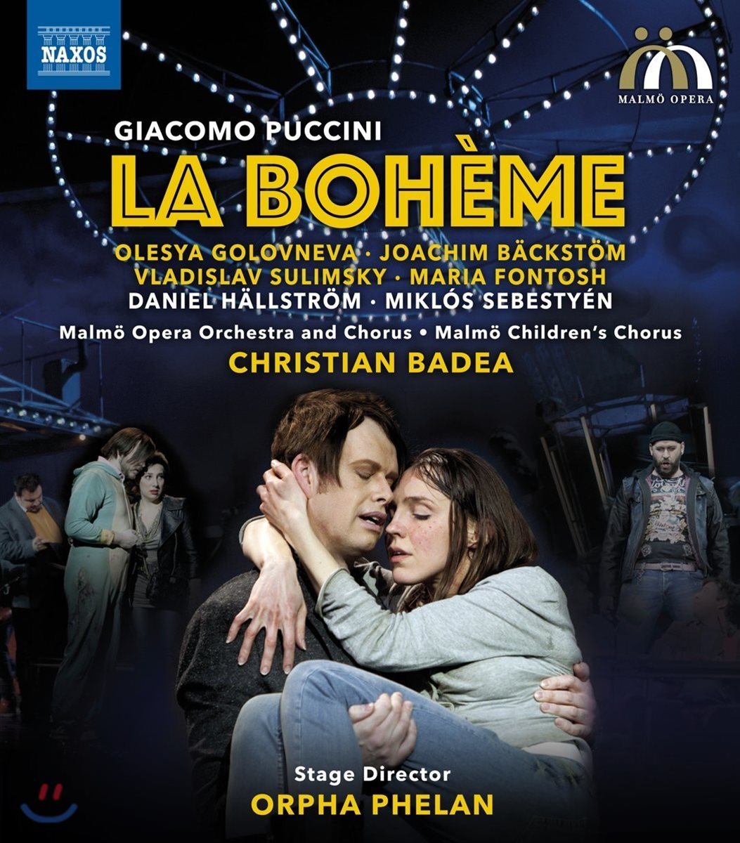 Christian Badea / Olesya Golovneva 푸치니: 라 보엠 - 올레샤 골로프네바, 말뫼 오페라 오케스트라 &amp; 합창단, 크리스티안 바데아 (Puccini: La Boheme) [블루레이]