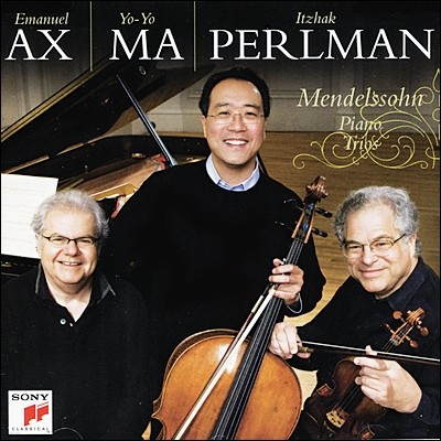 Emanuel Ax / Itzhak Perlman / Yo-Yo Ma ൨: ǾƳ  (Mendelssohn: Piano Trios Op.49, Op.66)  