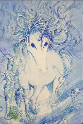 Journal Your Life's Story: Indigo Unicorn Journal, Lined Journal, Diary Notebook 6 x 9, 150 Pages