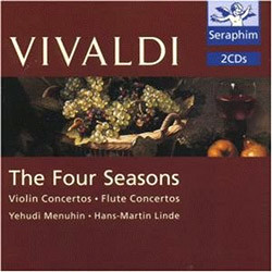 Vivaldi : The Four SeasonsViolin And Flute Concertos : Yehudi Menuhin