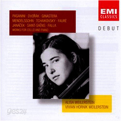 Works For Cello And Piano : Alisa WeilersteinㆍVivian Hornik Weilerstein