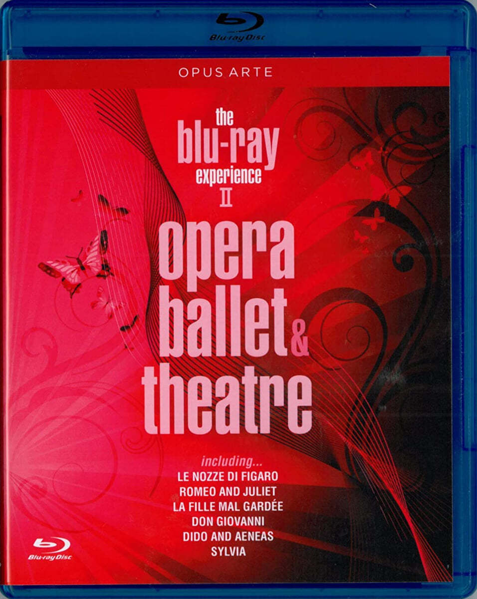 Gerald Finley 오페라 &amp; 발레 블루레이 샘플러 2집 (The Blu-ray Experience II - Opera Ballet &amp; Theatre) 