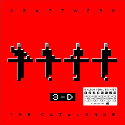 Kraftwerk - 3-D: The Catalogue (MP3 Download)(9LP Box Set)
