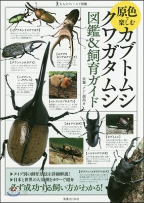 原色で樂しむ カブトムシ.クワガタムシ 圖鑑&飼育ガイド