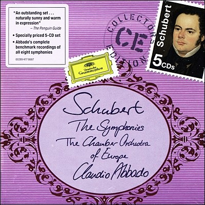 Claudio Abbado Ʈ :  (Schubert : The Symphonies) Ŭ ƹٵ