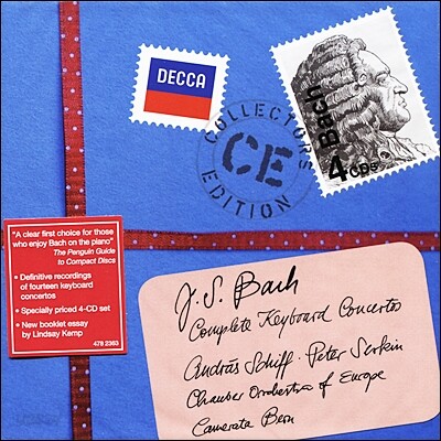 Andras Schiff 바흐: 건반악기 협주곡 전곡집 (J.S.Bach : Complete Keyboard Concertos BWV1052 - BWV1058)