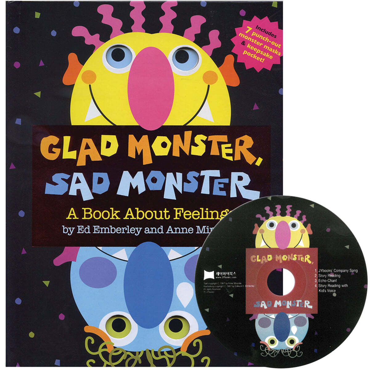 [베오영]Glad Monster, Sad Monster (Hardcover &amp; CD Set)