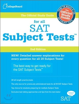 The Official Study Guide for All SAT Subject Tests, 2/E