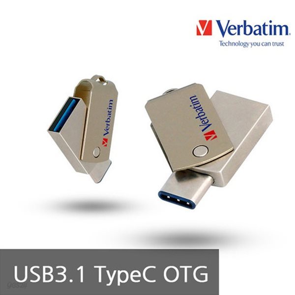 무료배송 버바팀 Type-C USB 3.1 3.0 OTG 64GB/USB메모리/64G/갤럭시S8