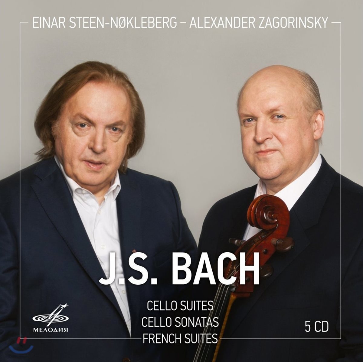Alexander Zagorinsky 바흐: 무반주 첼로 모음곡, 첼로 소나타, 프랑스 모음곡 - 알렉산더 자고린스키 (J.S. Bach: Cello Suites BWV1007-1012, Sonata BWV1027-1029, French Suite BWV812-817)