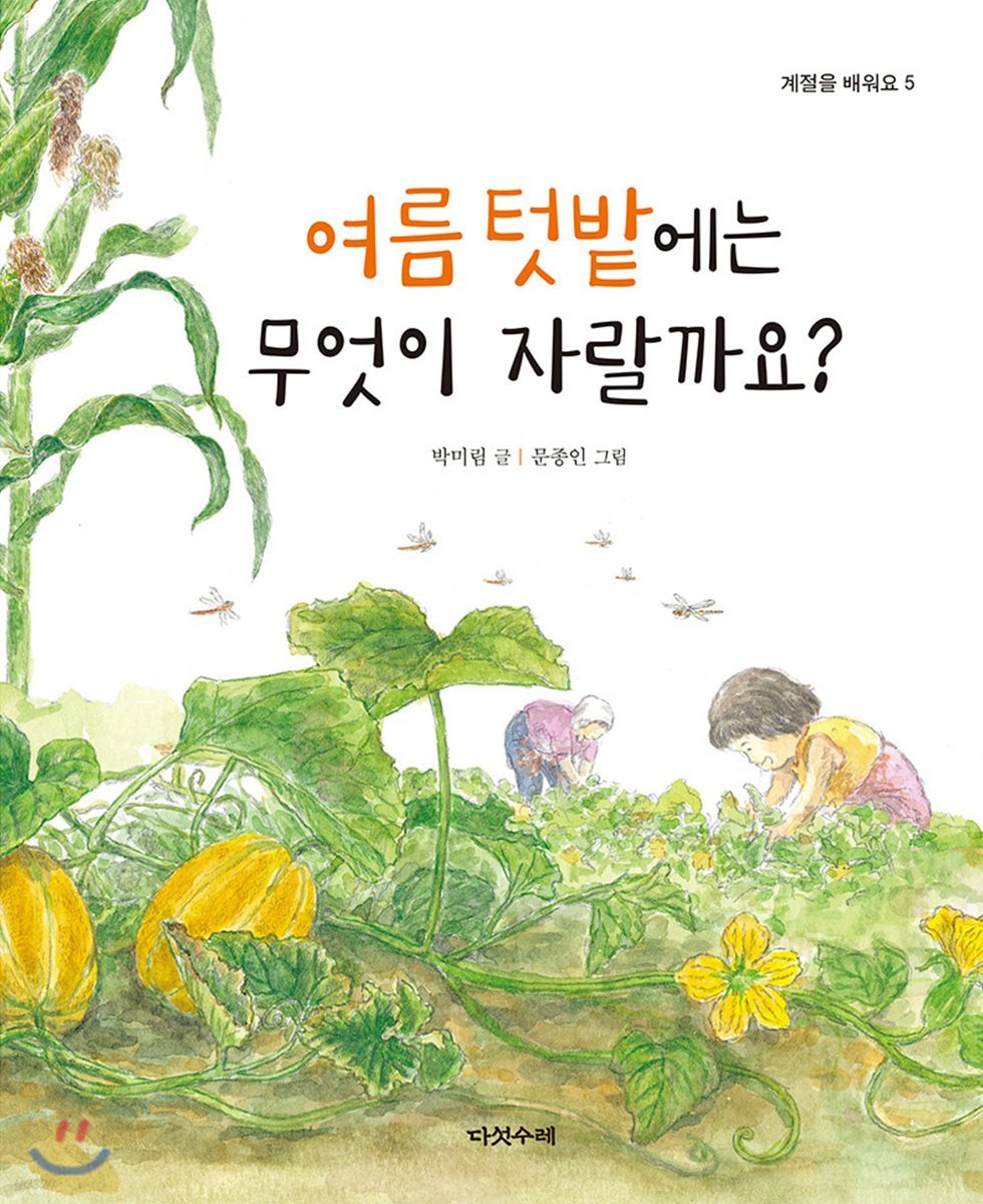 여름 텃밭에는 무엇이 자랄까요?