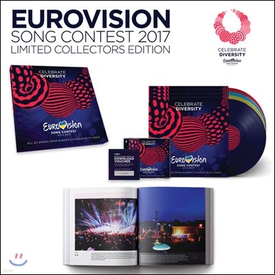 Eurovision Song Contest KYIV 2017 (2017 κ  ׽Ʈ Ű) [Limited Collector's Edition 4 LP+2 CD]