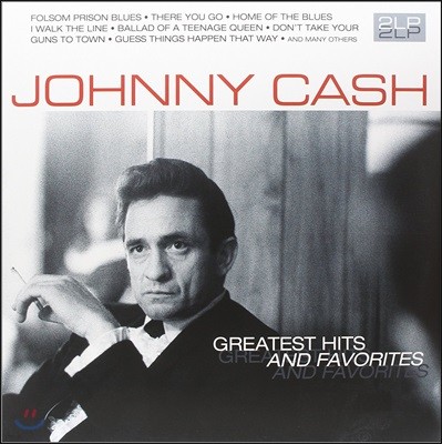 Johnny Cash ( ĳ) - Greatest Hits And Favorites [2 LP]